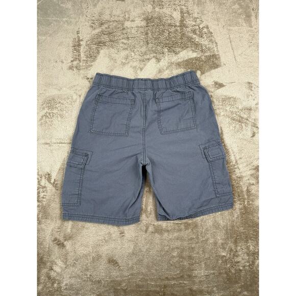 Boys' 16 Husky Cargo Shorts - The Children's Place - Gray Elastic Waistband - Picture 3 of 5